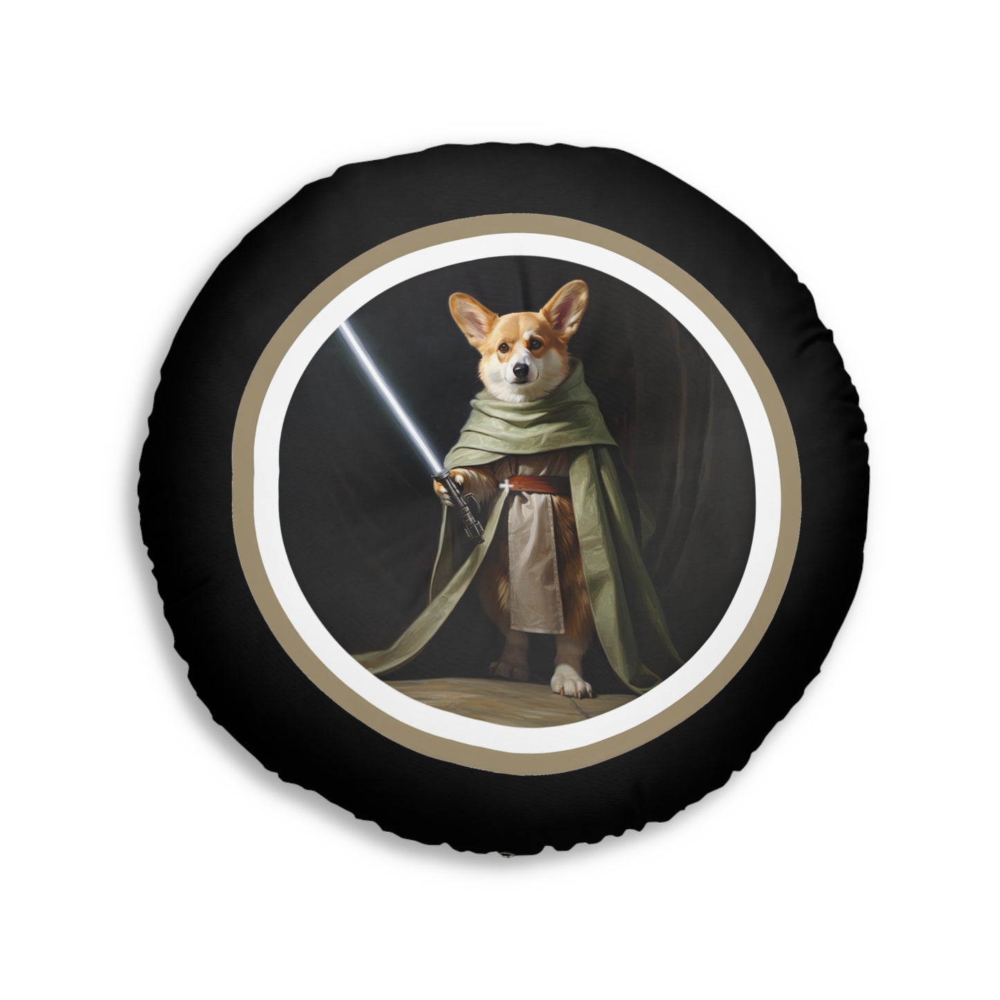 Jedi Corgi - Floor Pillow
