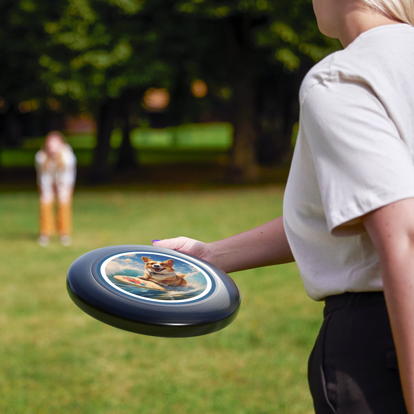 Cowabunga Corgi - Wham-O Frisbee