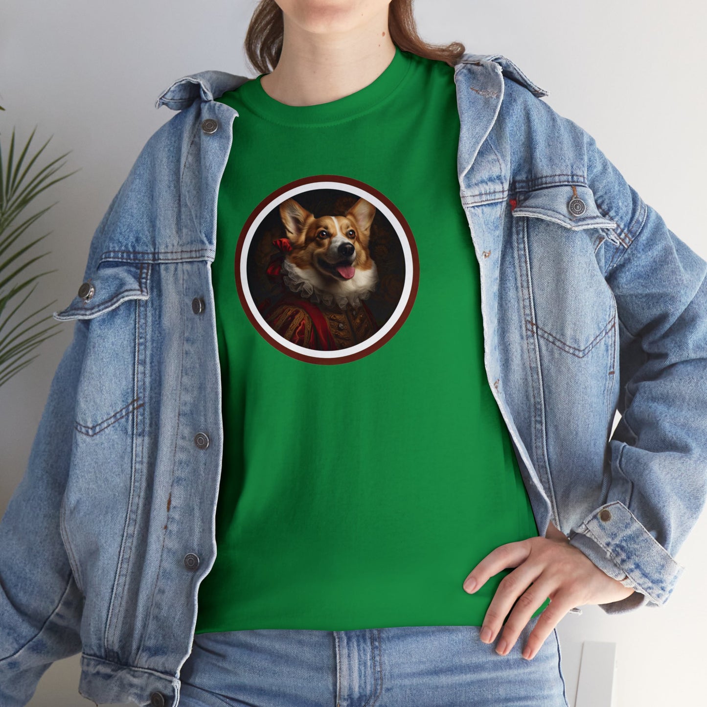 Renaissance Corgi - Unisex Heavy Cotton Tee
