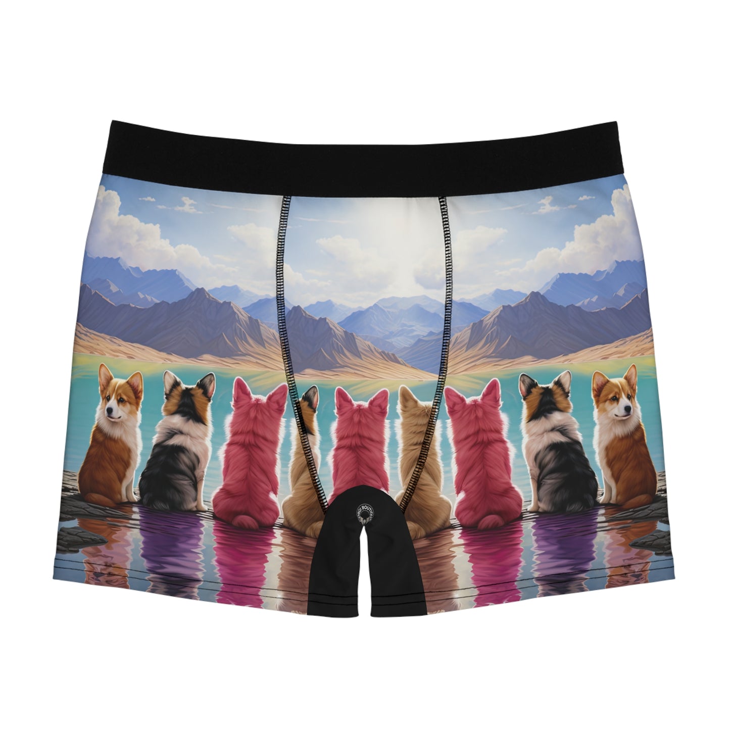 Corgi Lake Boxer Briefs