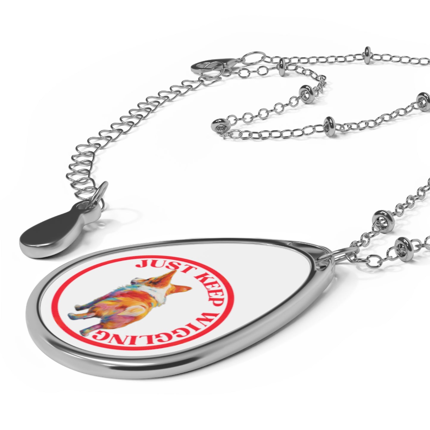 Just Keep Wiggling - Necklace