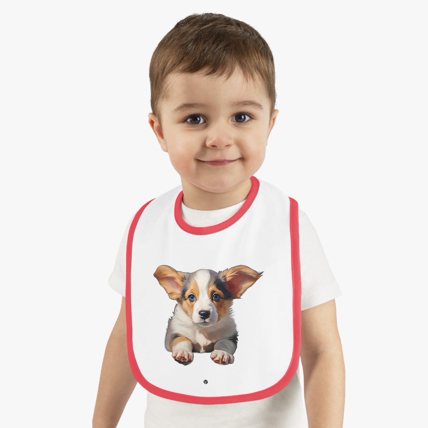 Puppy Portrait - Baby Bib