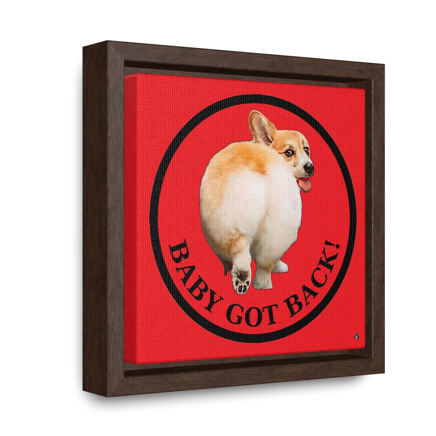 Baby Got Back - Framed on Canvas