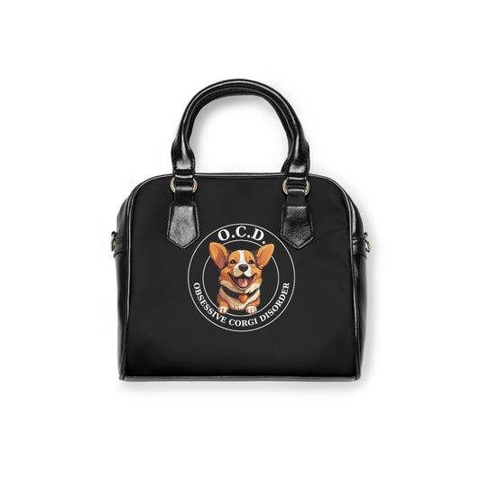 O.C.D. Obsessive Corgi Disorder - Handbag w/Removable Shoulder Strap