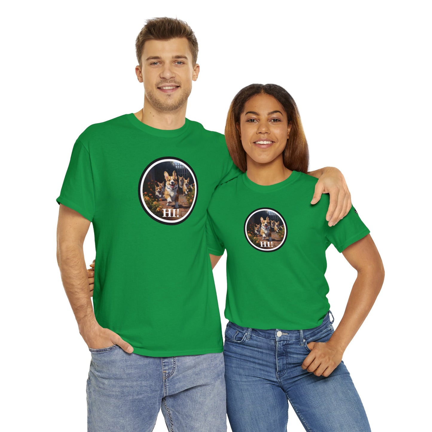 Hi! - Unisex Heavy Cotton Tee