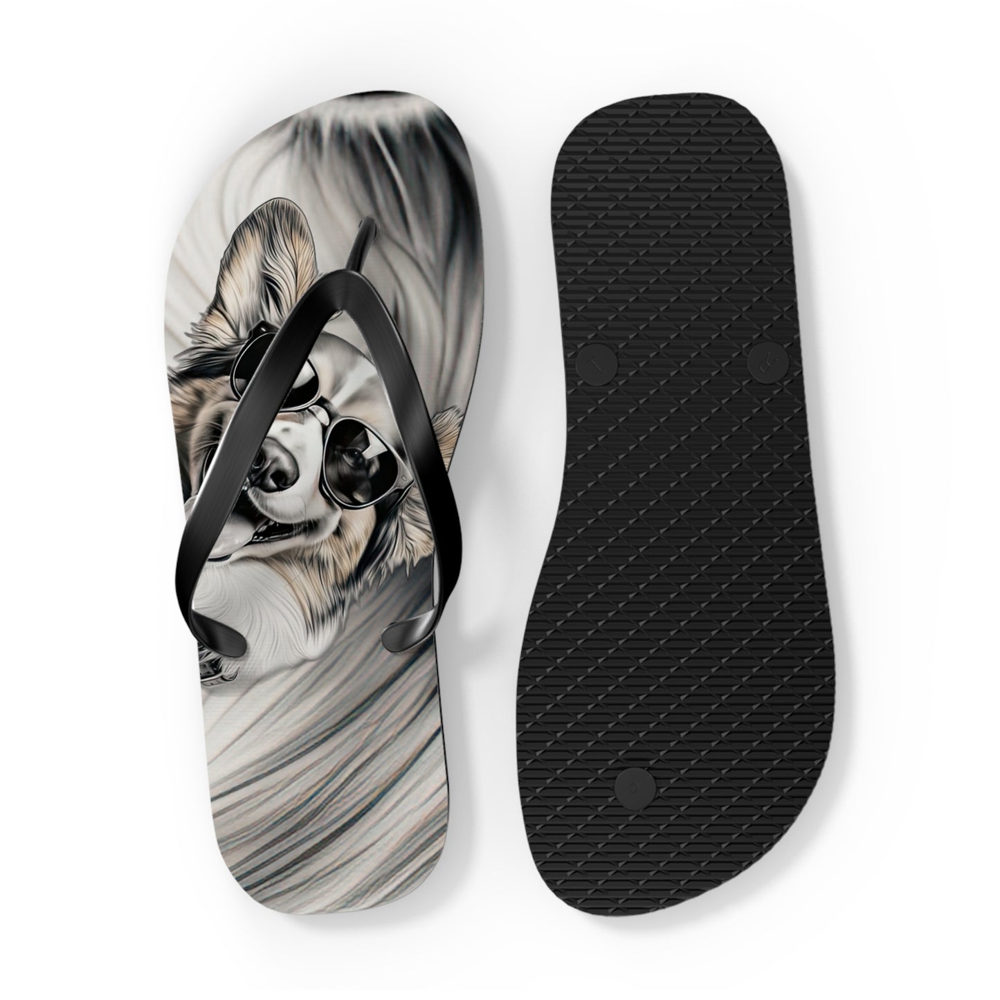 Corgi Cool Flip-Flops
