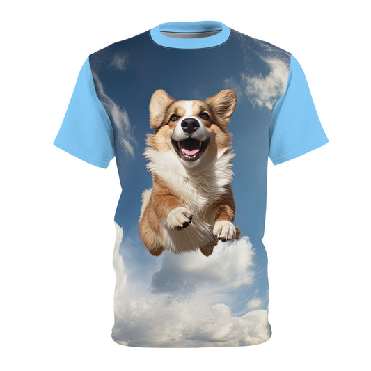 Super Corgi Unisex Bold Tee