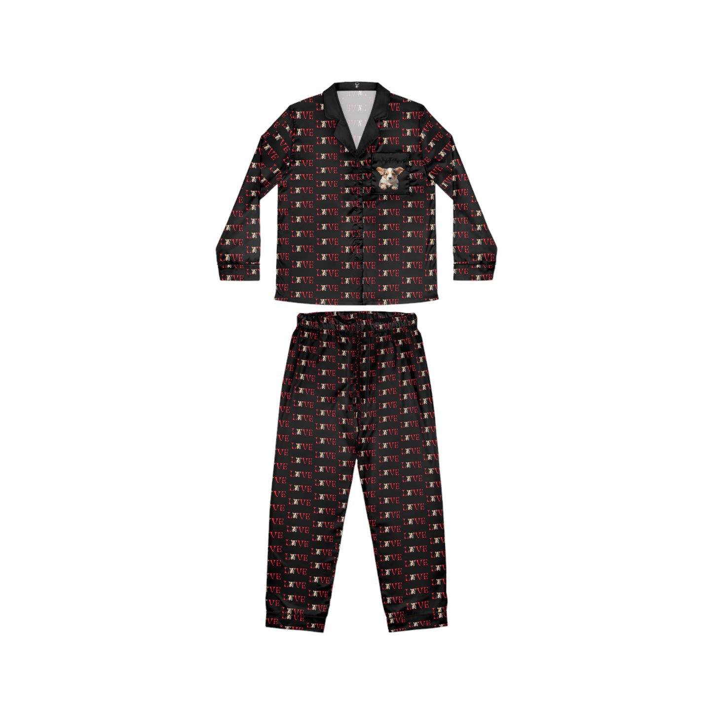 LOVE Silky Pajamas