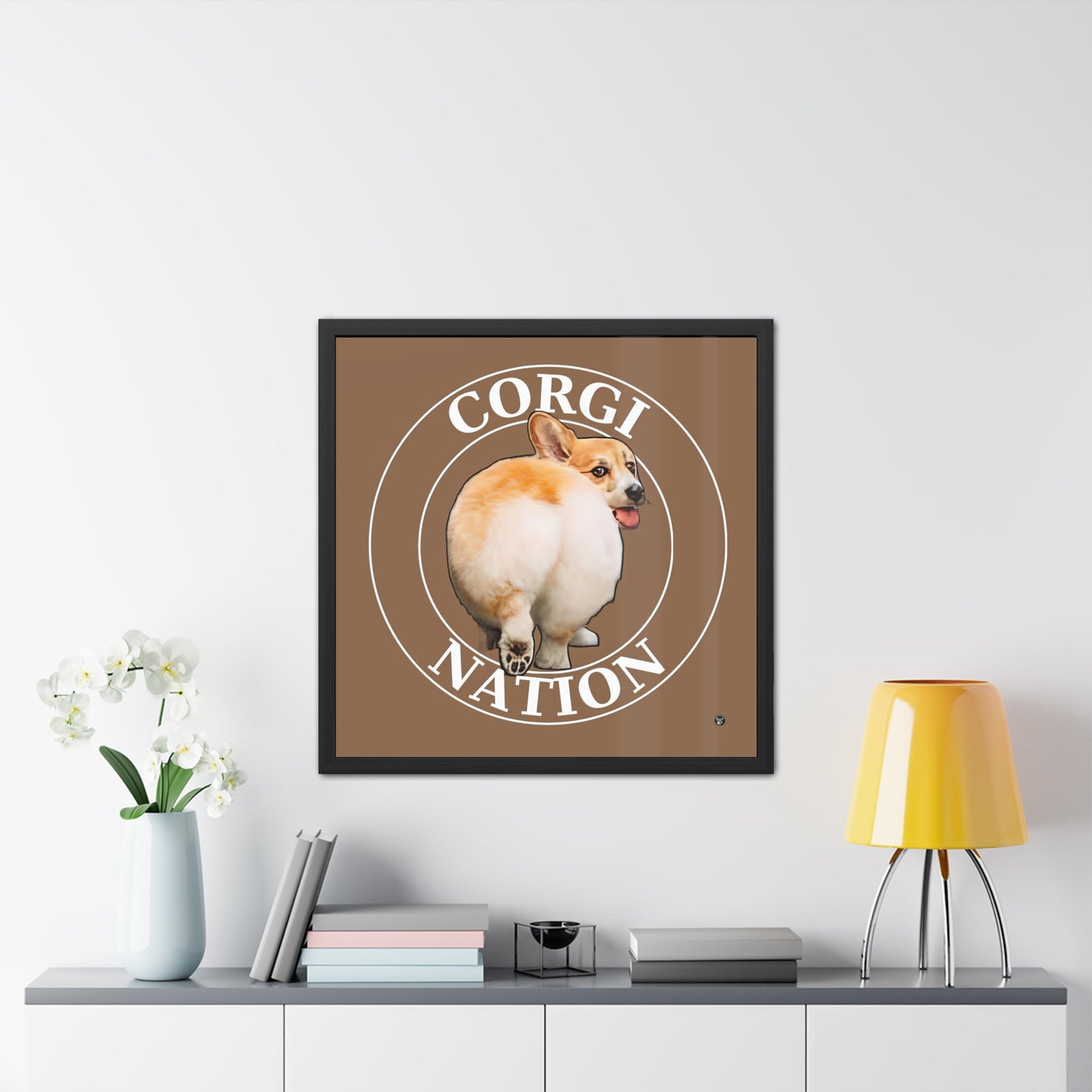 Corgi Nation - Framed Print