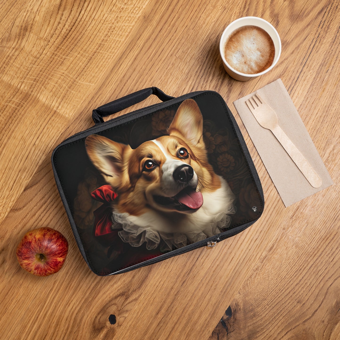 Renaissance Corgi - Lunch Bag