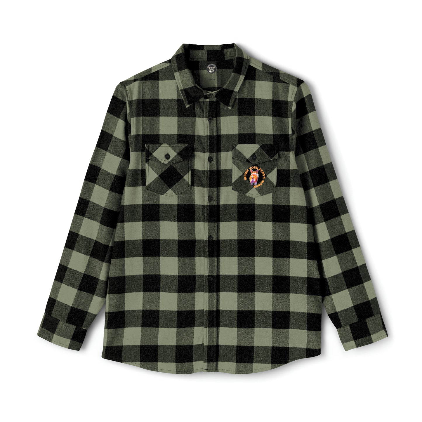 Shake Your Puppy Maker - Flannel Shirt