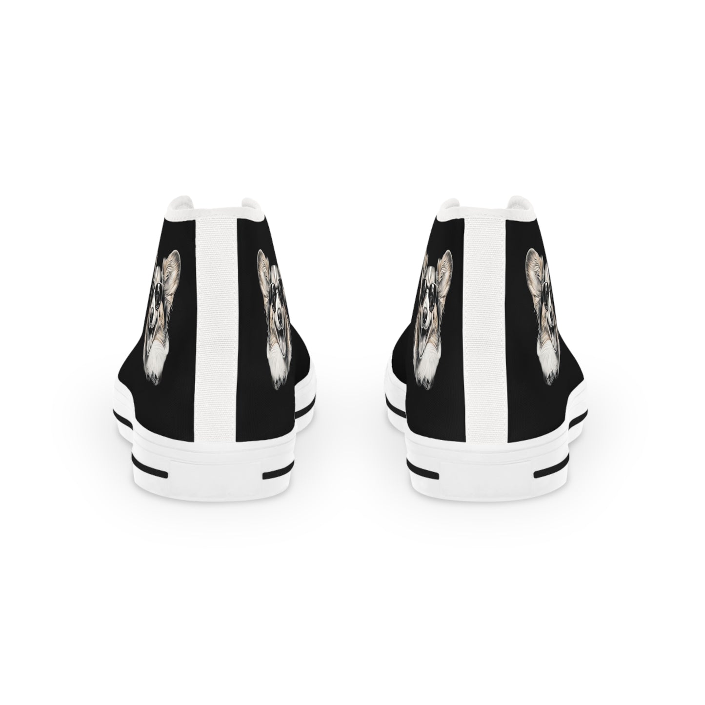 Corgi Cool - Men's High Top Sneakers
