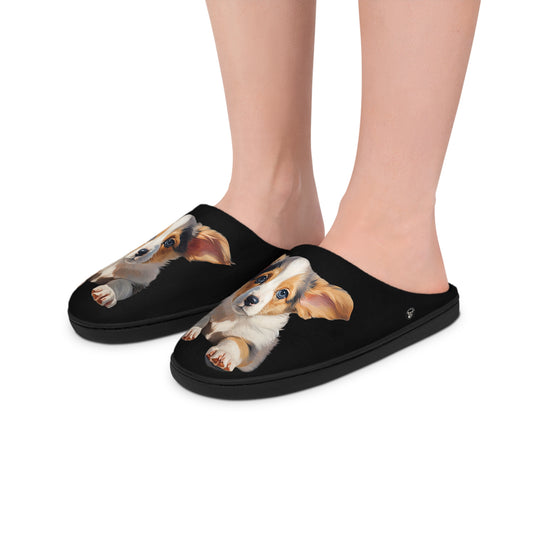 Puppy Portrait - Women's Slippers