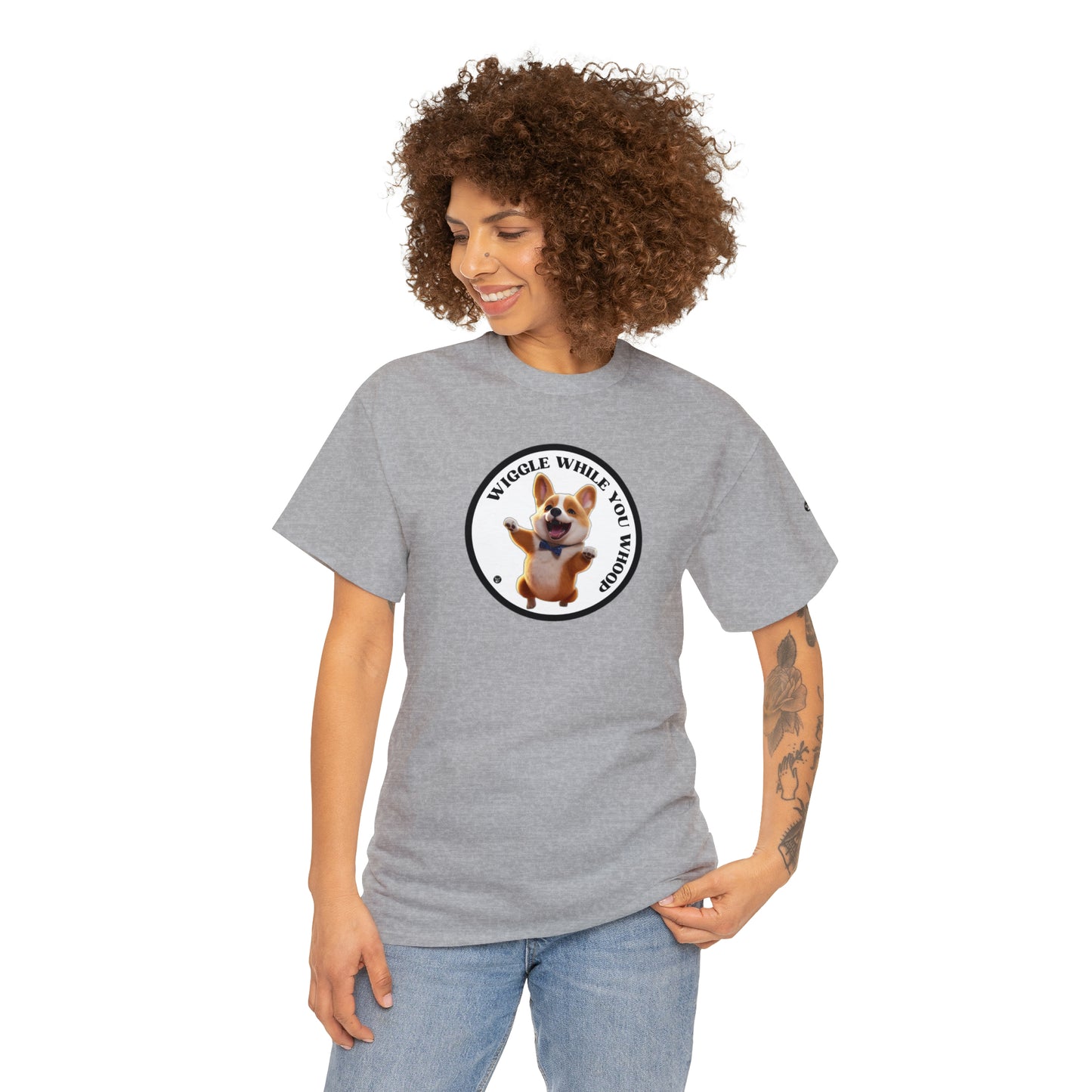 Wiggle While You Whoop - Unisex Heavy Cotton Tee
