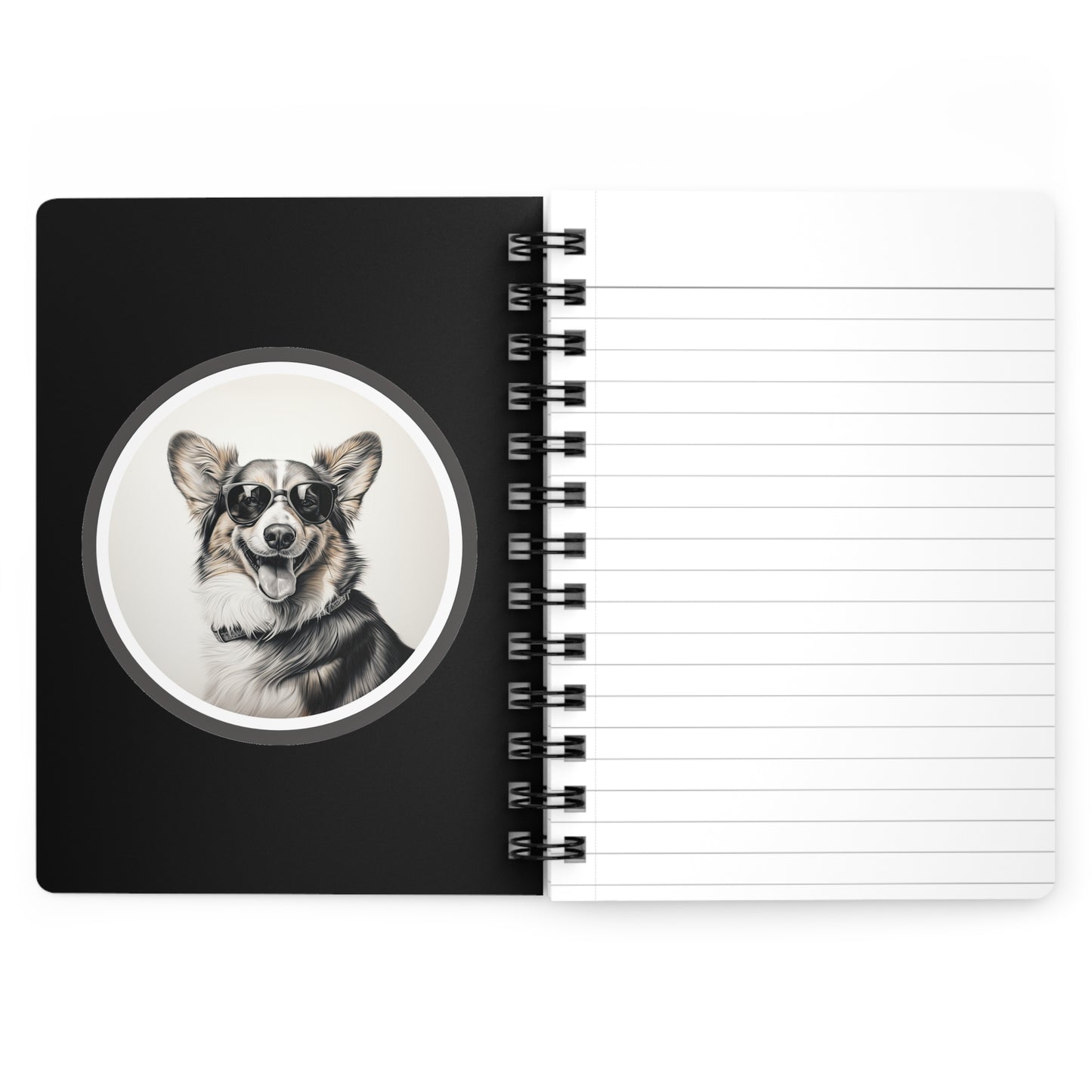 Corgi Cool - Spiral Bound Notebook