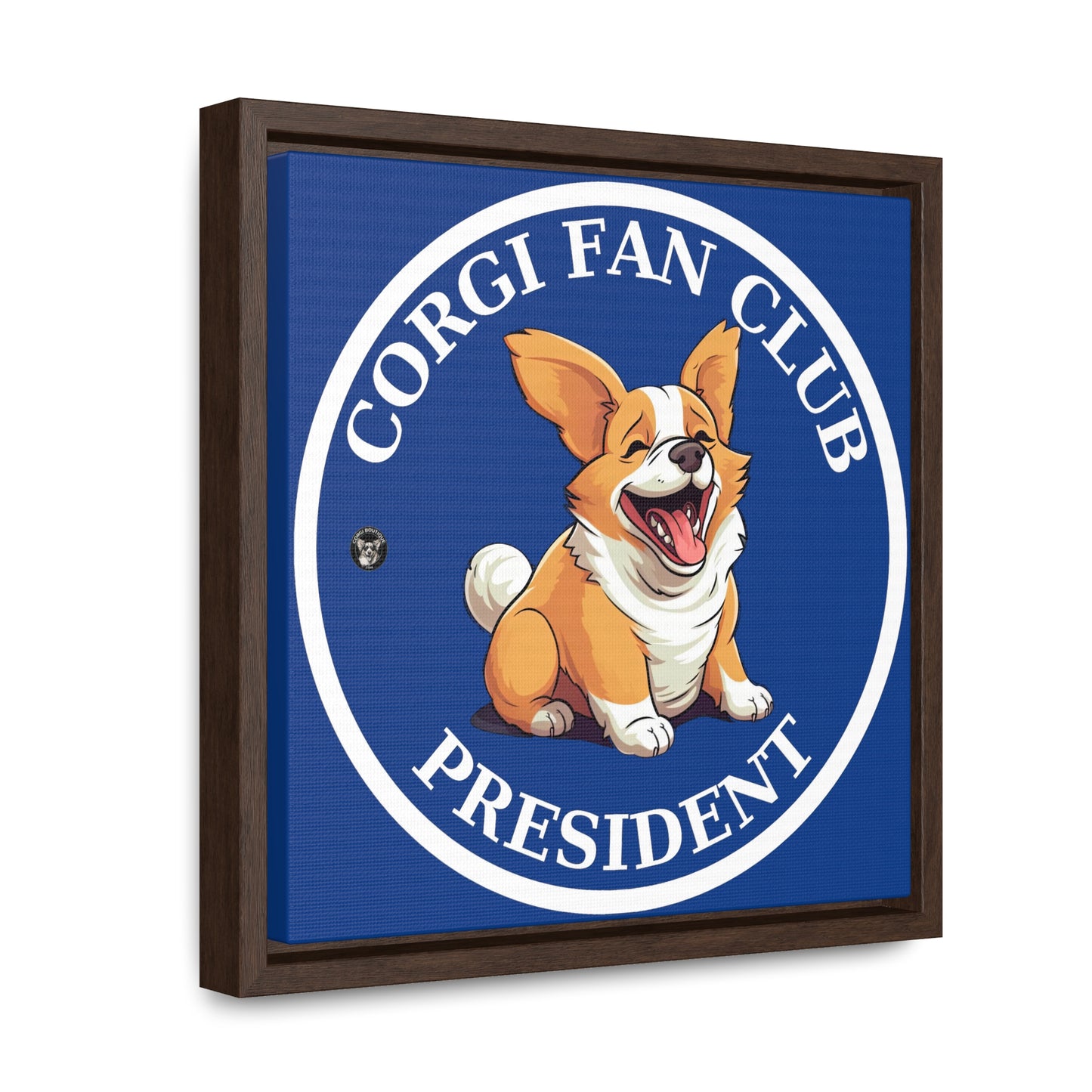 Fan Club President - Framed on Canvas