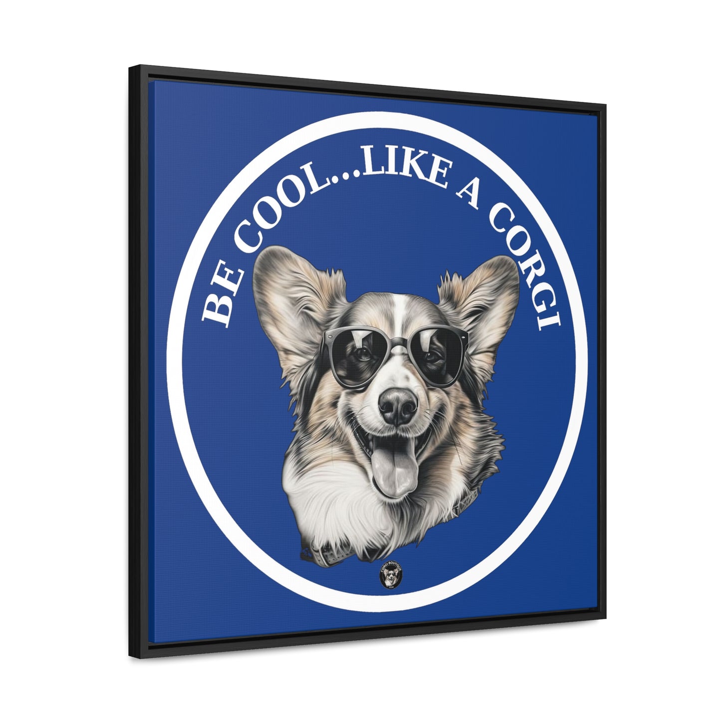 Be Cool - Framed on Canvas