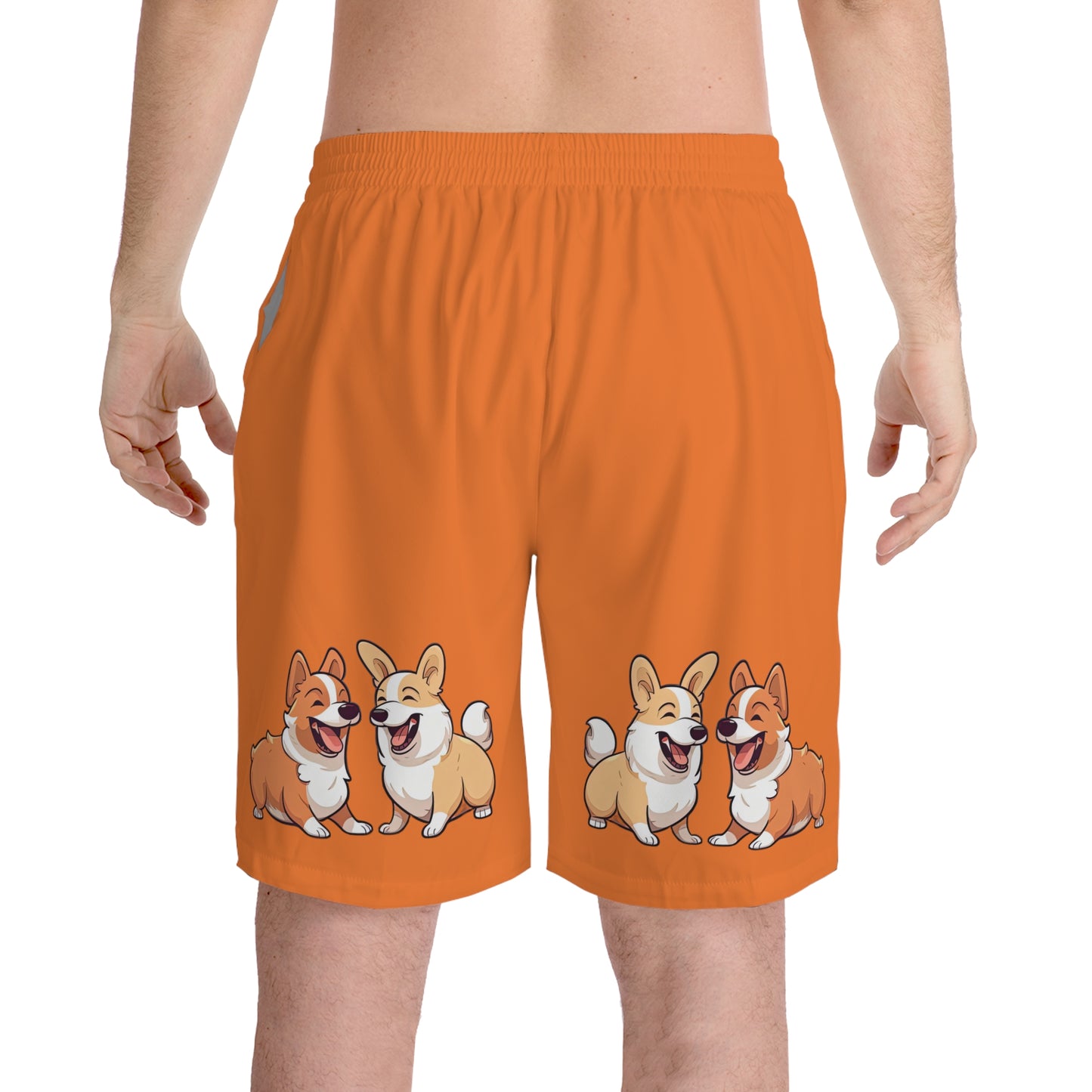 Corgi Couple - Board Shorts