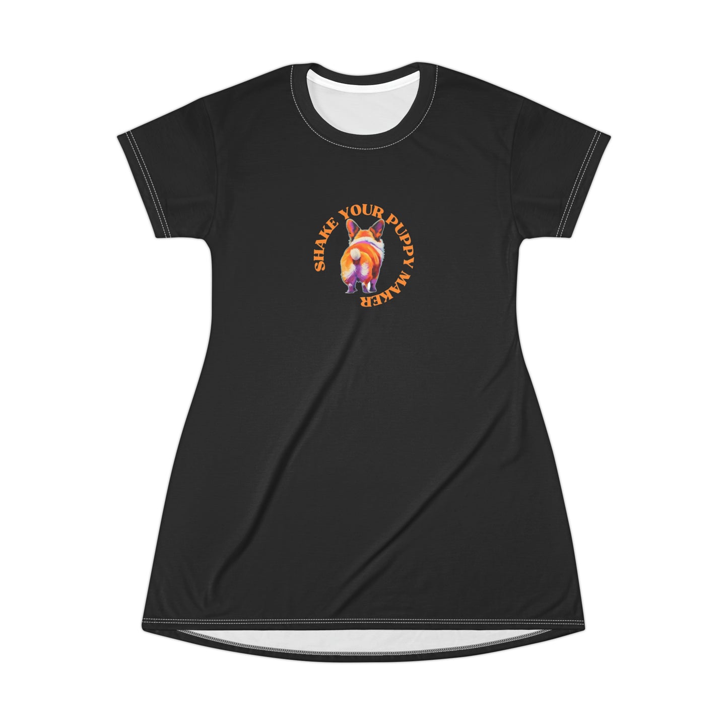 Shake Your Puppy Maker - T-Shirt Dress