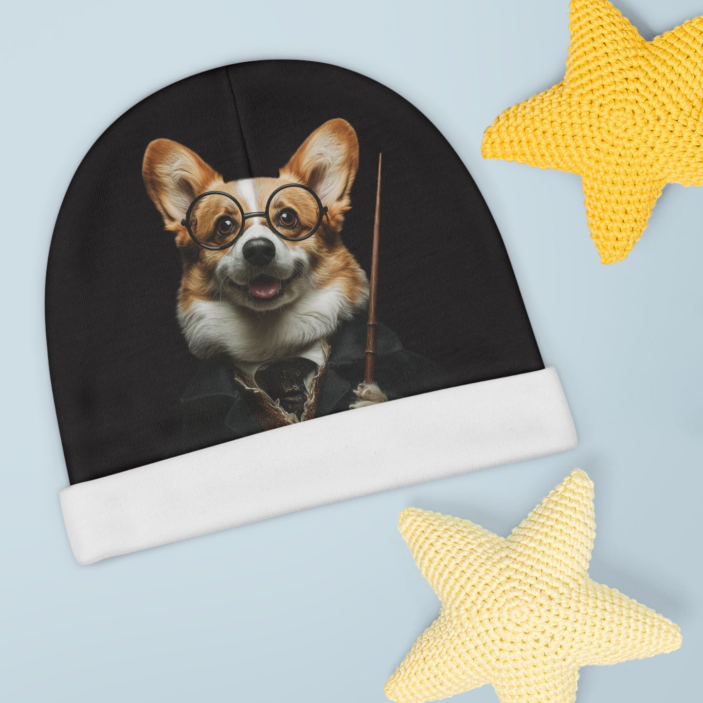Corgi Potter Baby Beanie