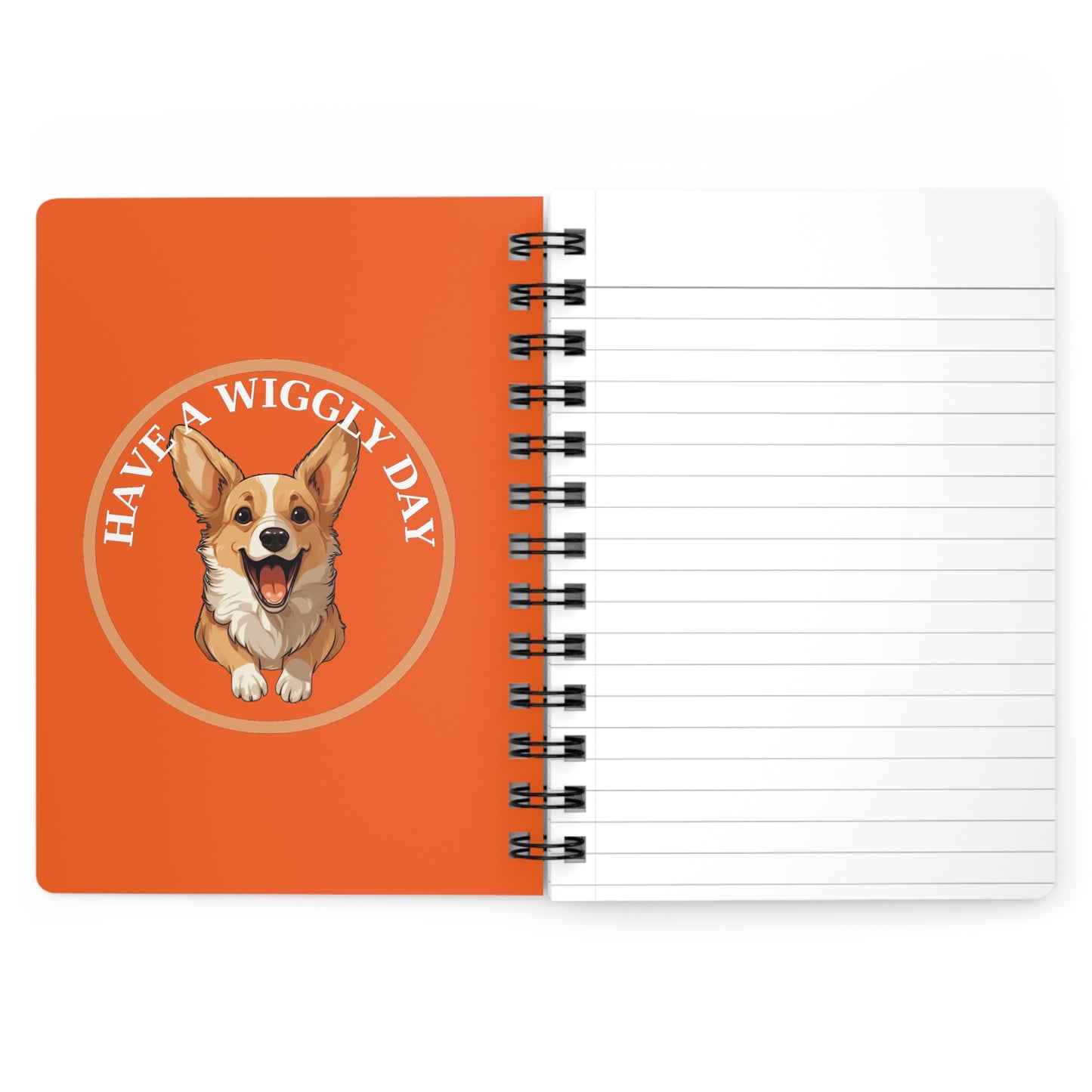 Have a Wiggly Day - Spiral Bound Notebook