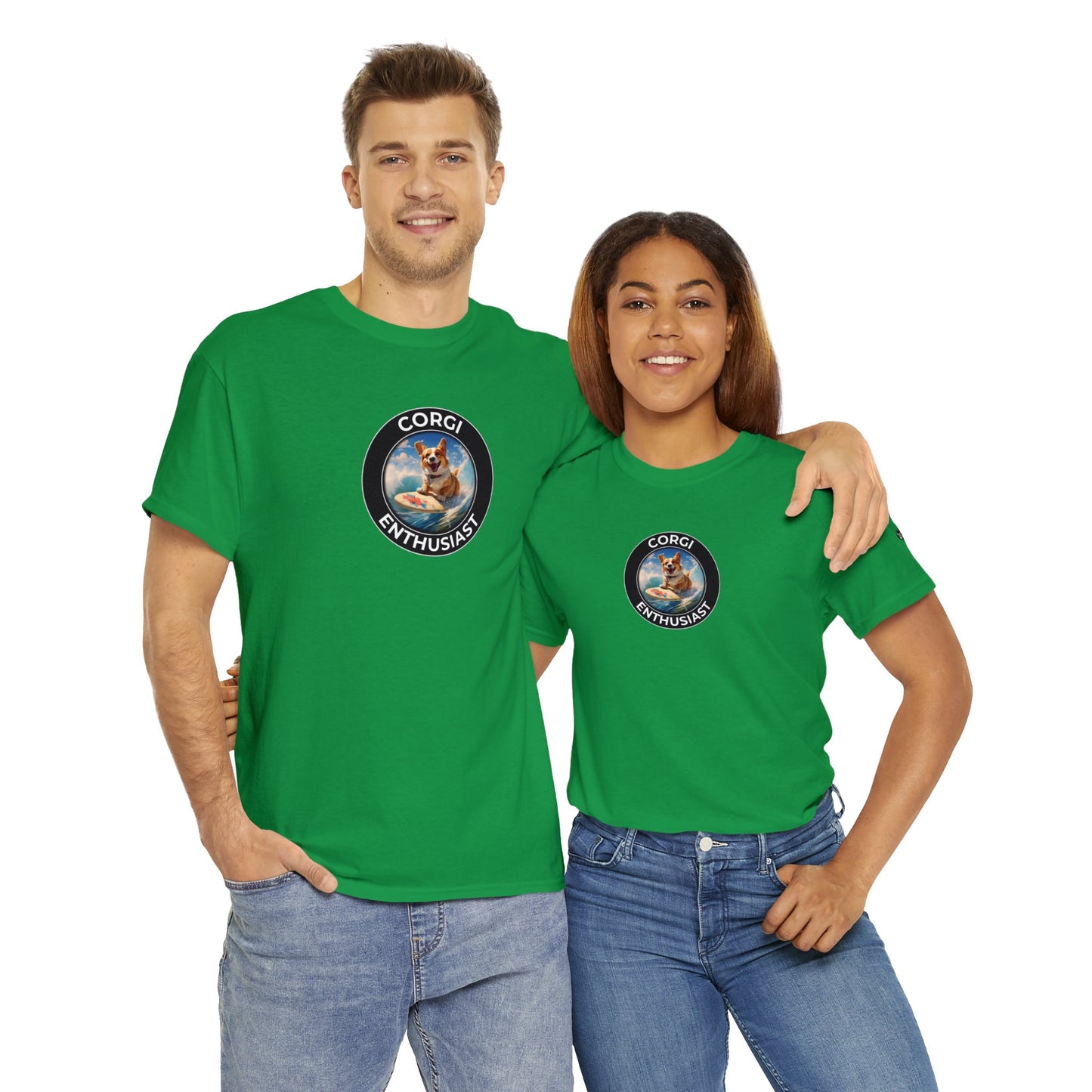 Corgi Enthusiast - Unisex Heavy Cotton Tee