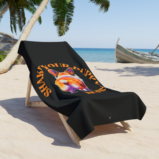 Shake Your Puppy Maker - Beach Towel