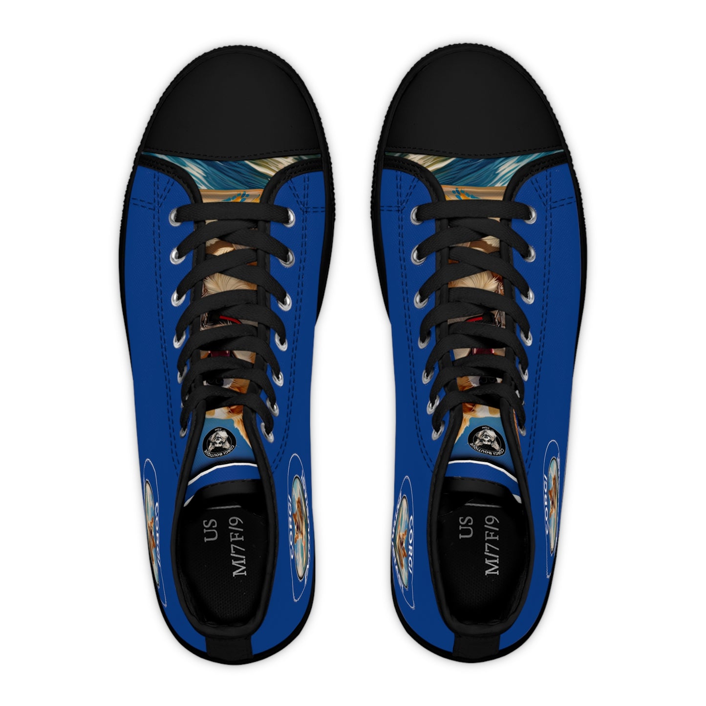 Corgi Enthusiast - Women's High Top Sneakers