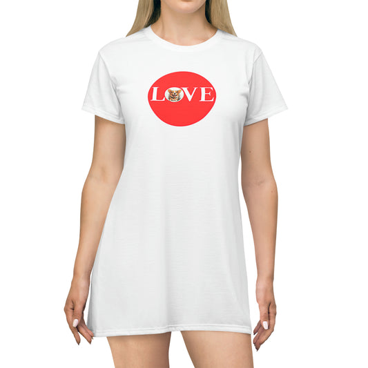 More Love - T-Shirt Dress
