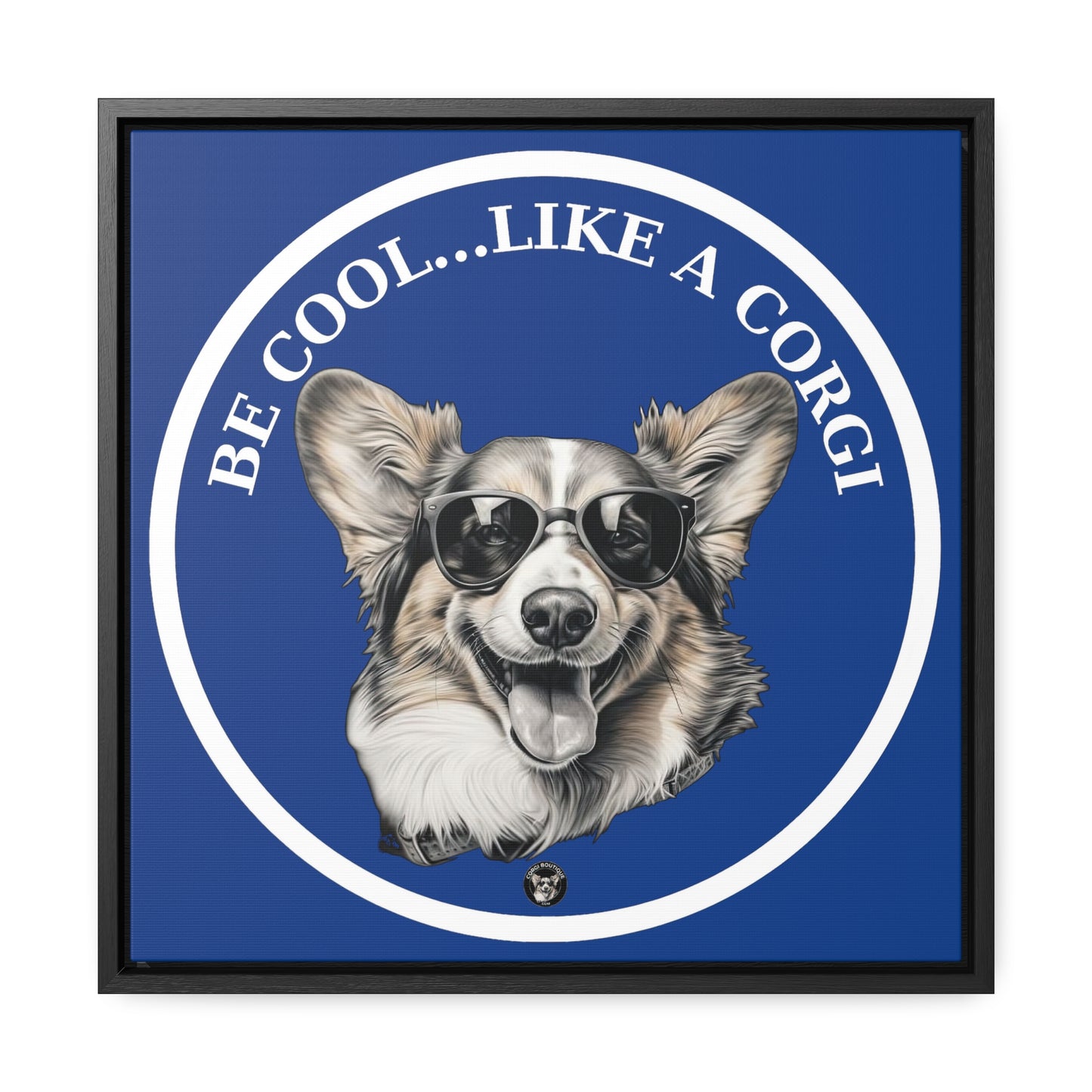 Be Cool - Framed on Canvas
