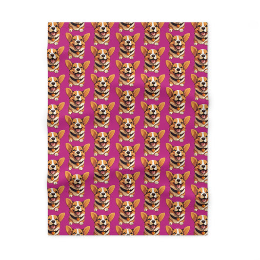 Puppy Love Mosaic - Baby Blanket