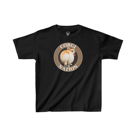 Corgi Nation - Kids Heavy Cotton Tee