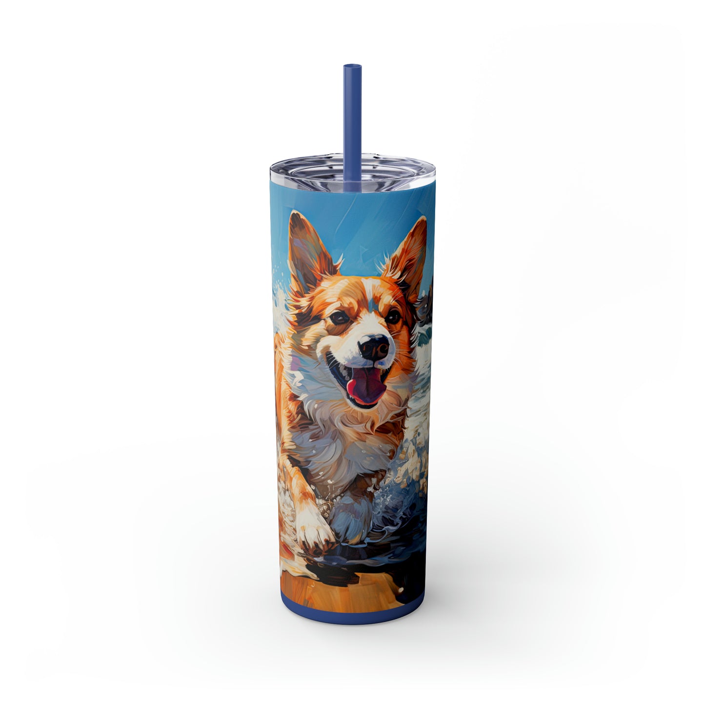 Coastal Corgi - Tumbler