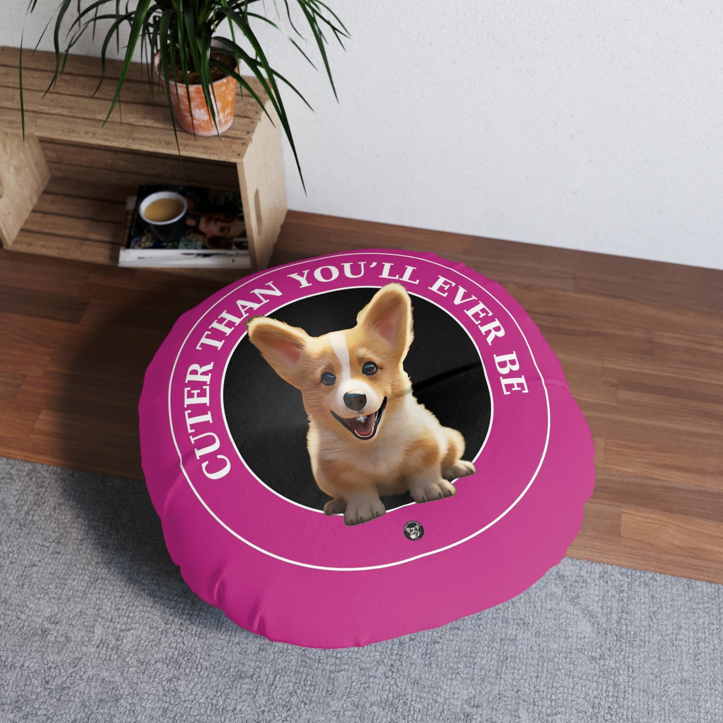 Cuter Than You - Floor Pillow