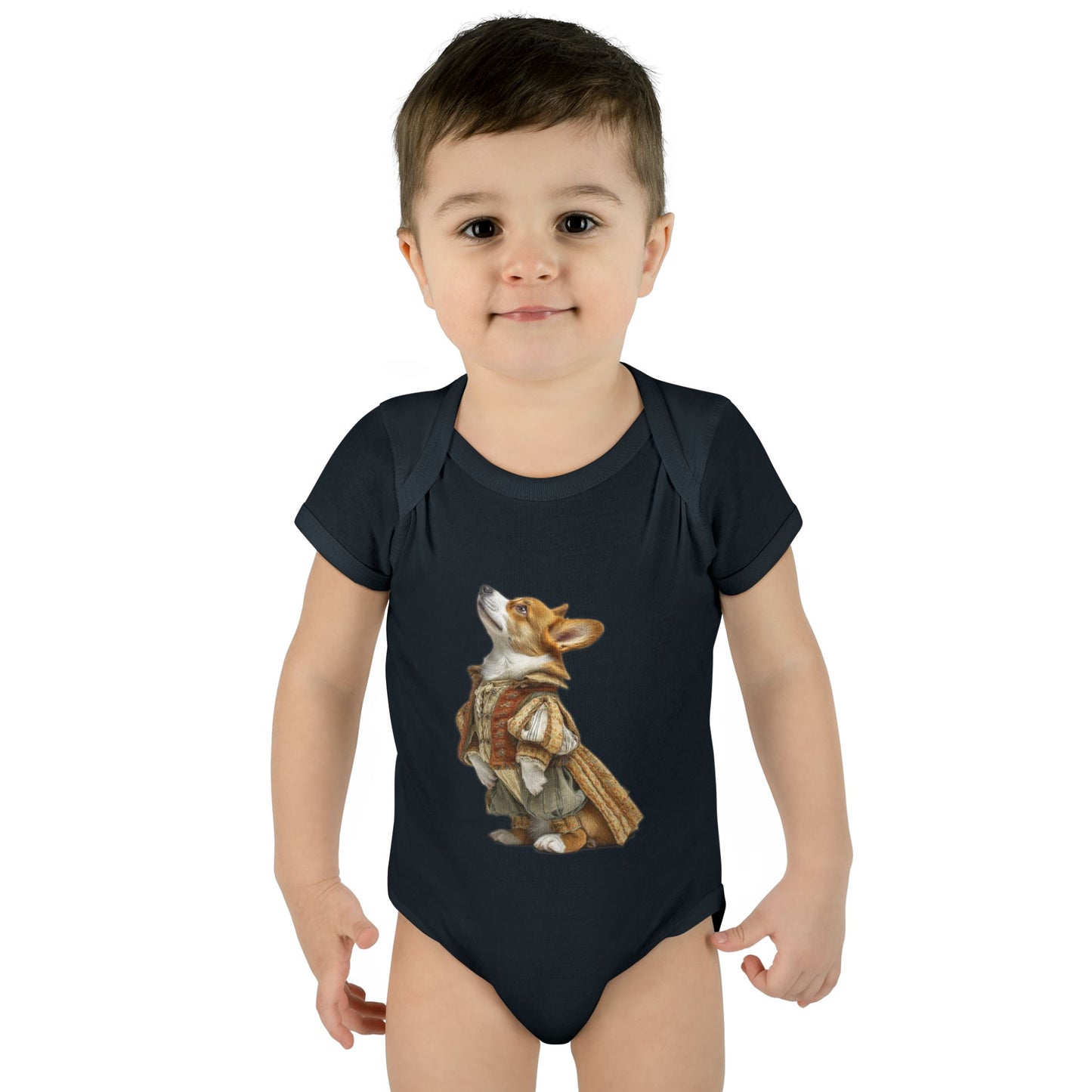 Prince Corgi Infant Bodysuit