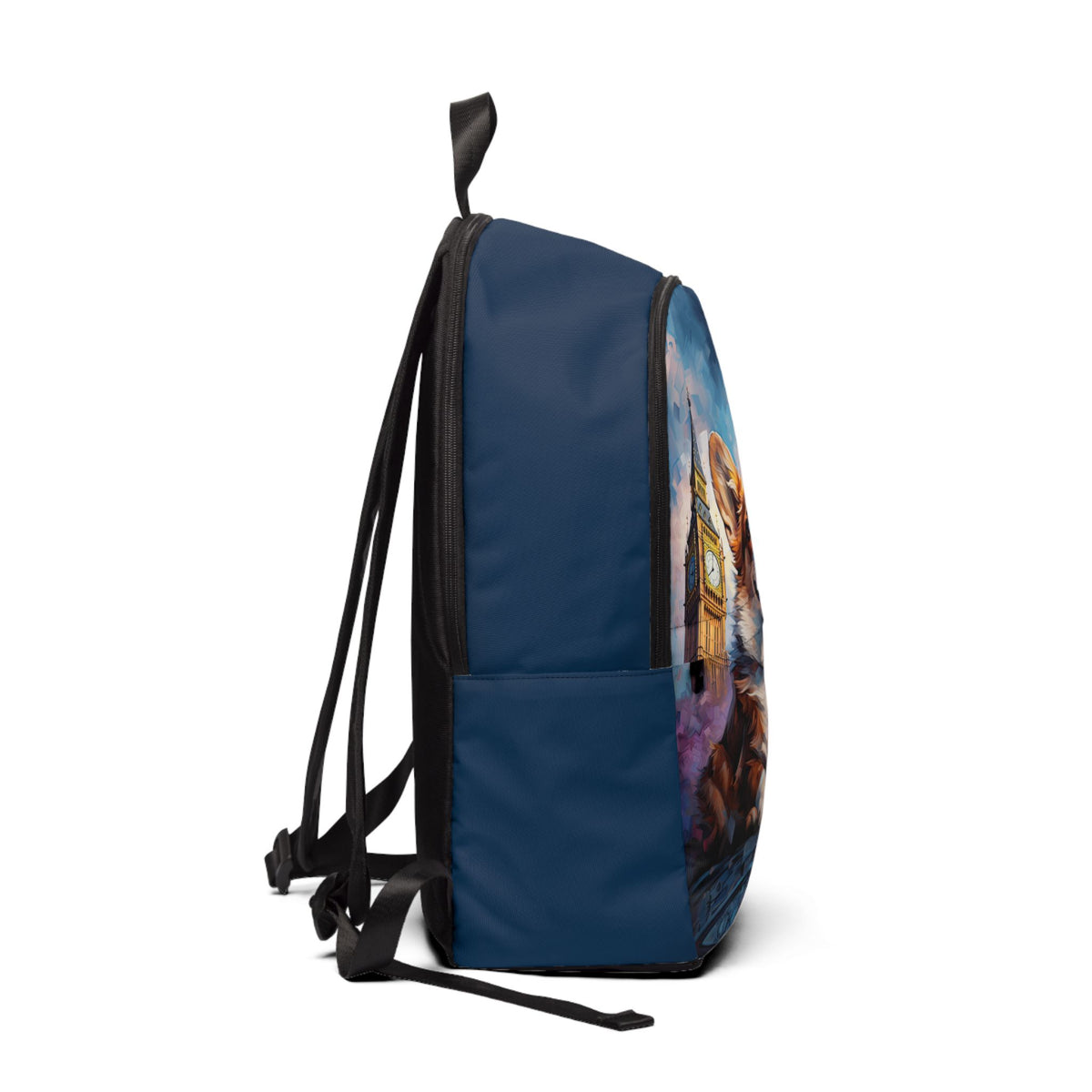 Corgi & Big Ben in London Backpack — British Corgi Rucksack