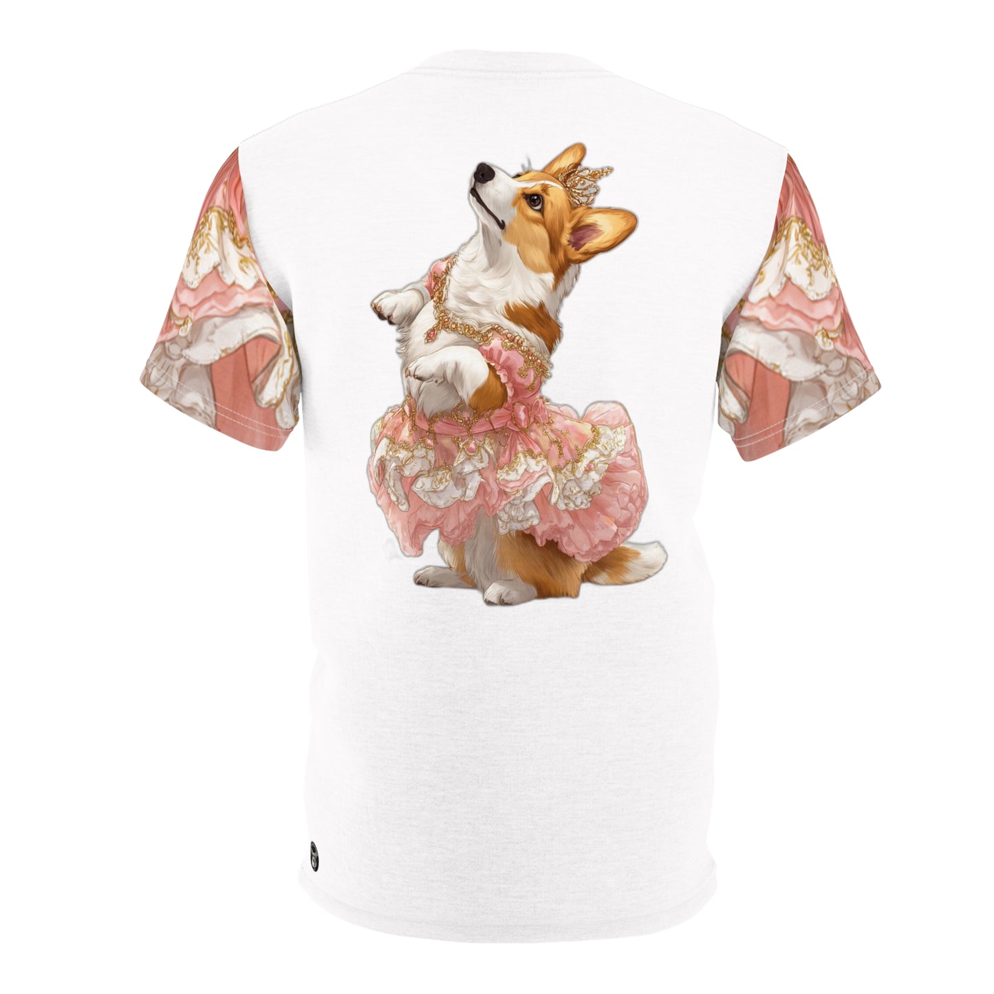 T-shirt audacieux Princesse Corgi