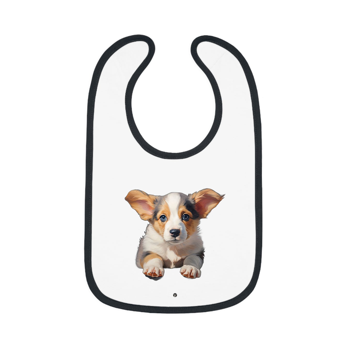 Puppy Portrait - Baby Bib