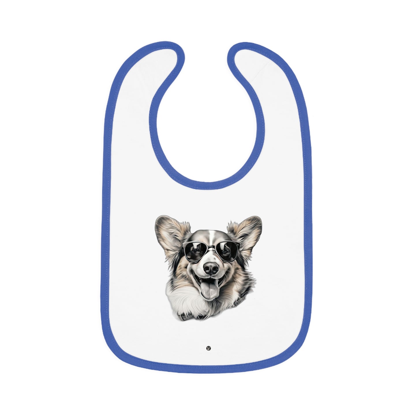 Corgi Cool - Baby Bib