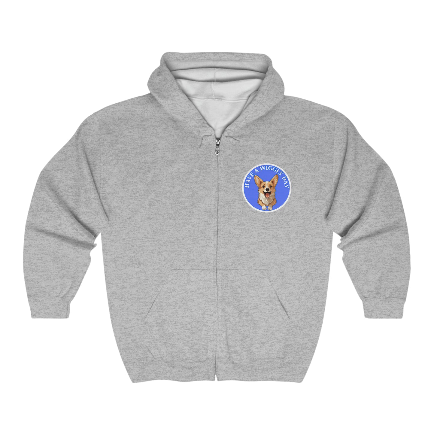 Have a Wiggly Day - Zip Hoodie