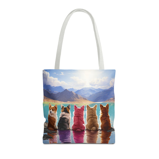Corgi Lake - Tote Bag