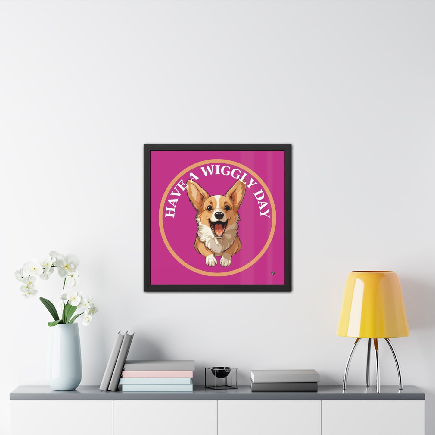 Have a Wiggly Day - Framed Print