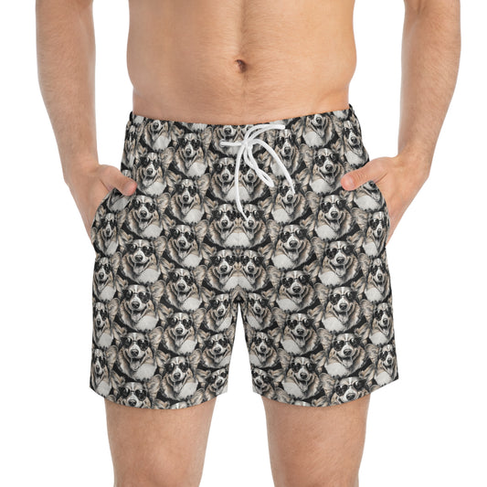 Corgi Cool Swim Trunks