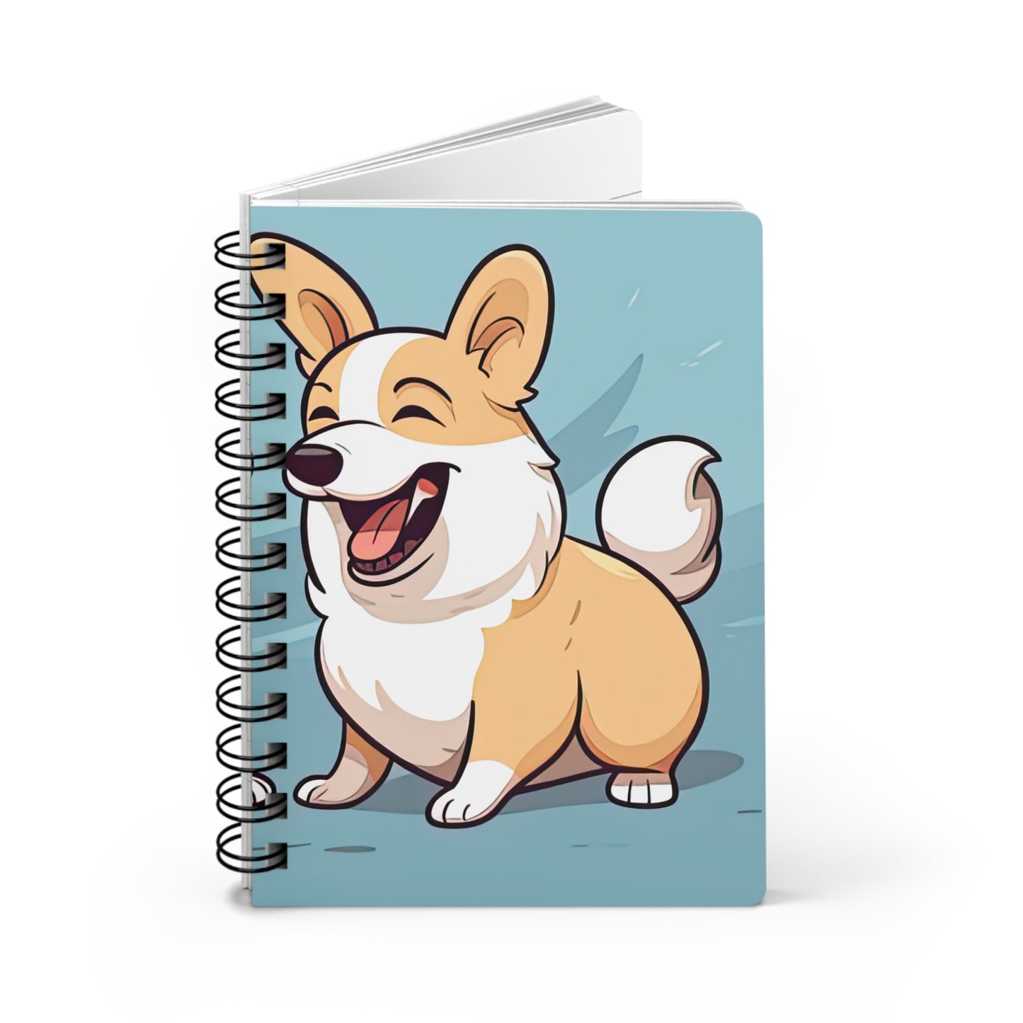 Corgi Couple - Spiral Bound Notebook