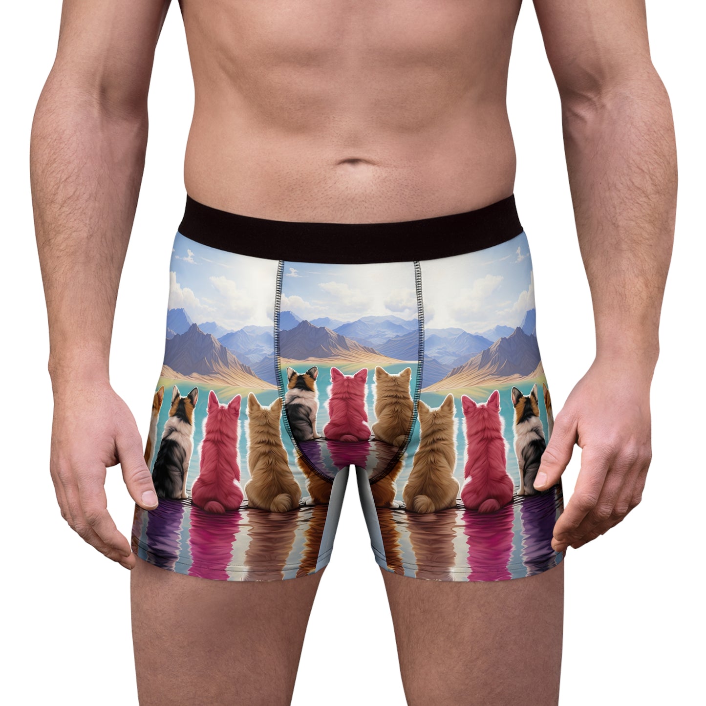Corgi Lake Boxer Briefs!