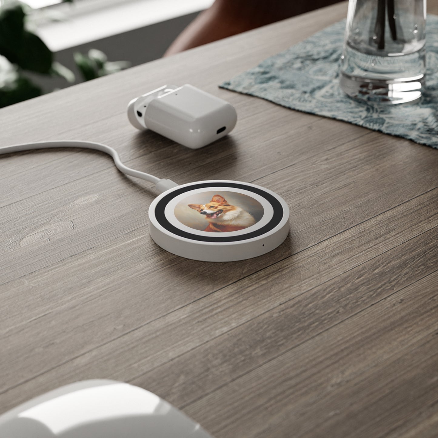 Pembroke Portrait - Quake Wireless Charging Pad