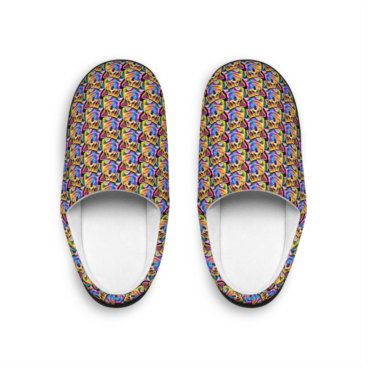 Colorful Corgi Mosaic - Men's Slippers