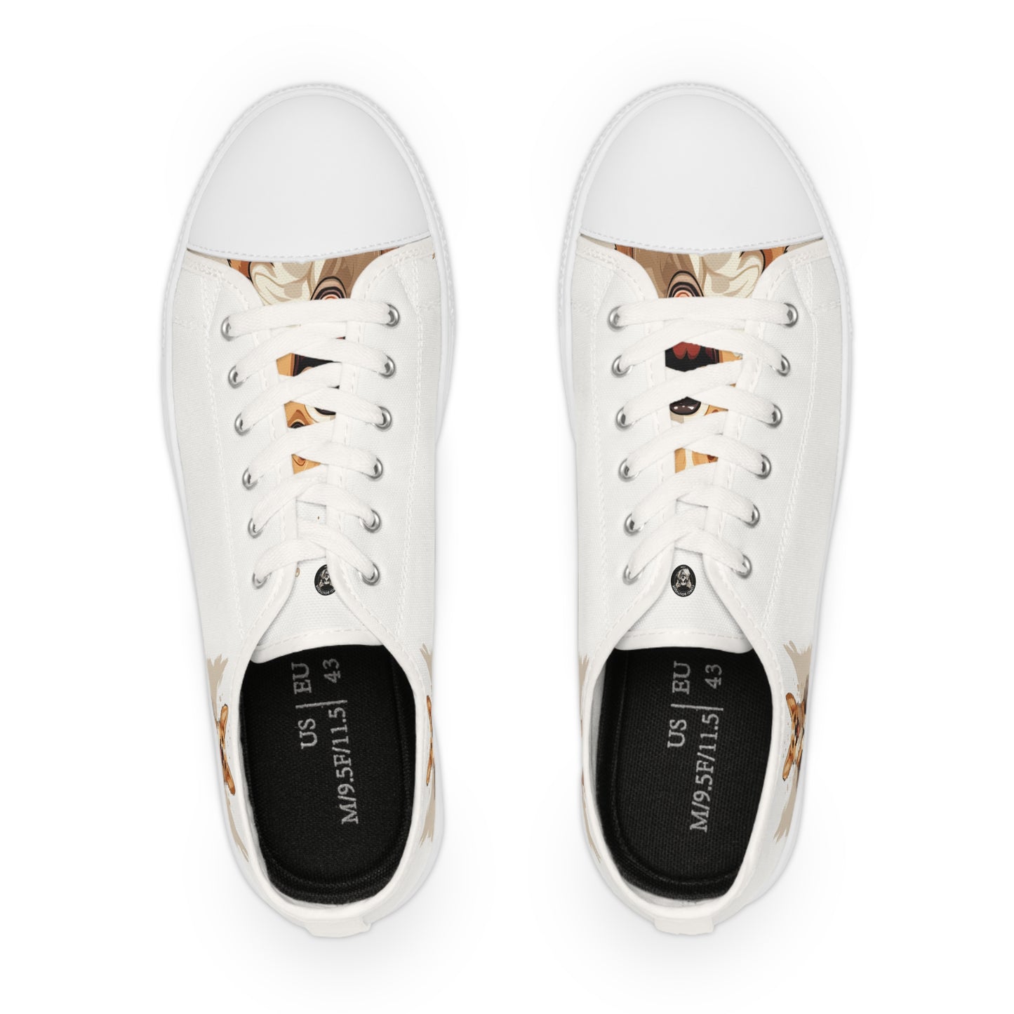 Corgi Cuteness - Men's Low Top Sneakers