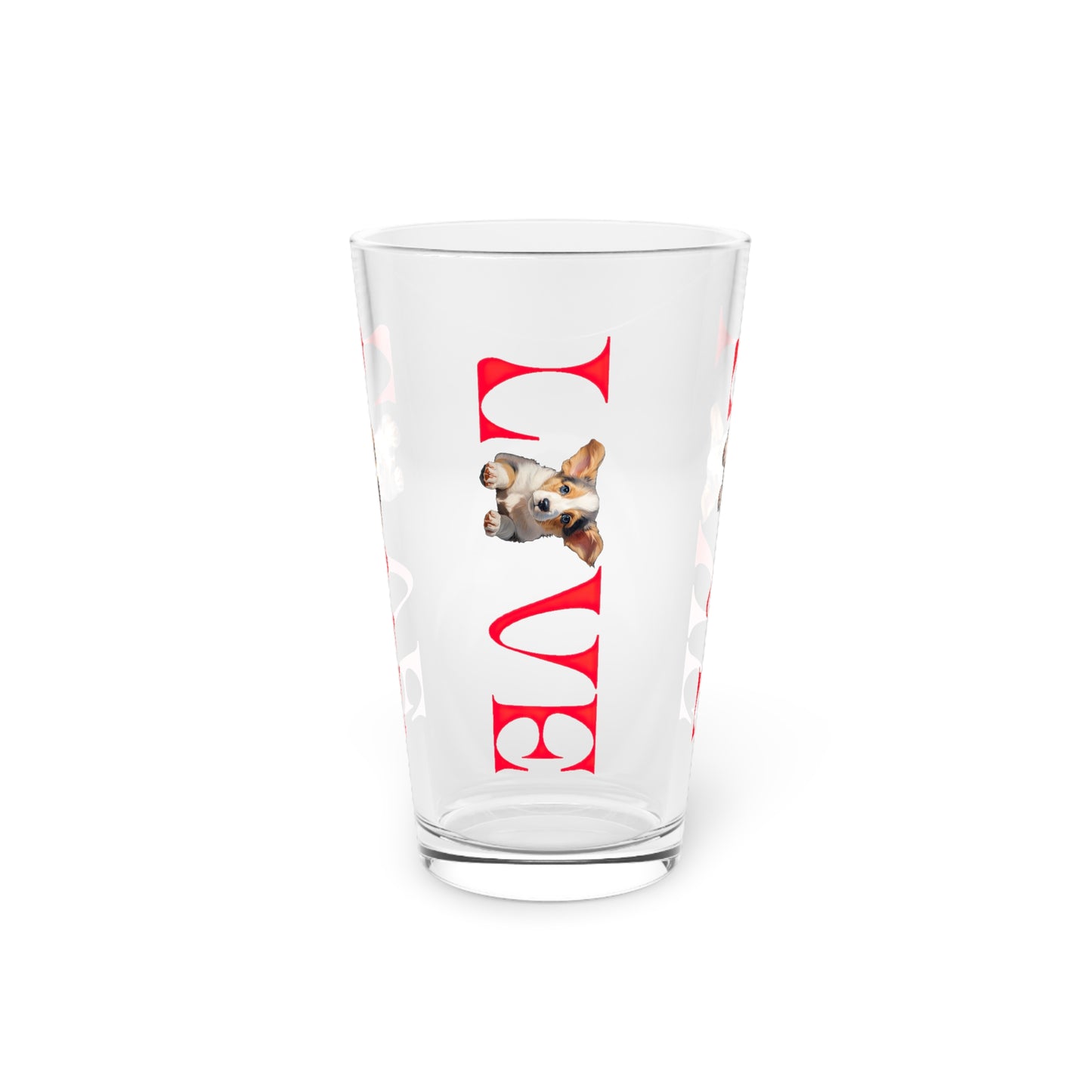 LOVE - Pint Glass