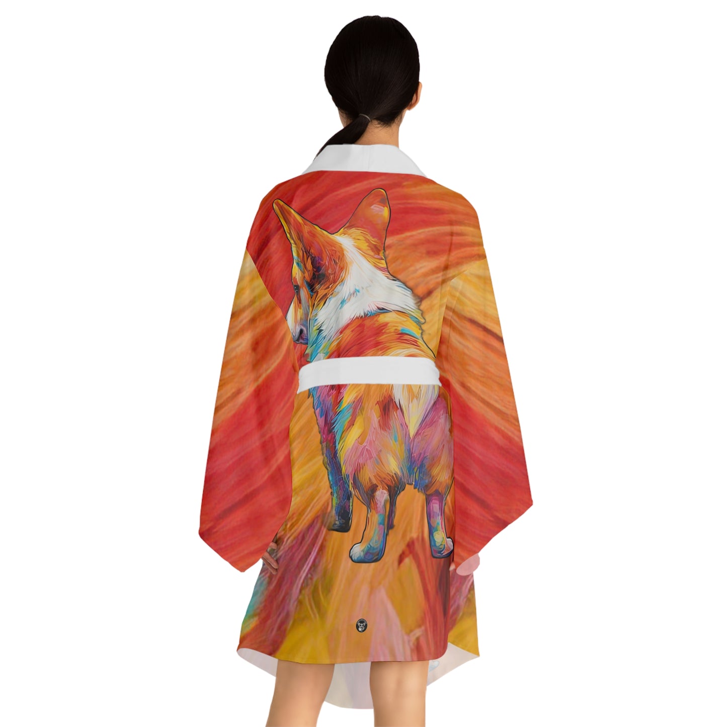 Kimono peignoir « Prête... À vos marques... Amusez-vous »